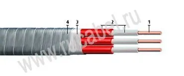 Кабель КПБП-90 3x10